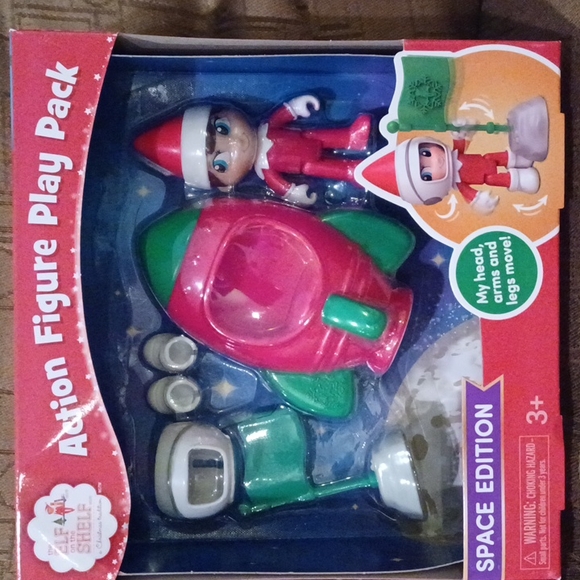 2 New Elf On The Shelf Action Figure Play Packs Space and Outdoor Editions - Picture 3 of 5